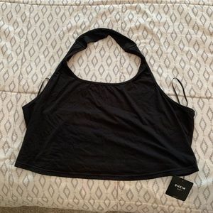 Shein Fit size 24/26 crop halter top
